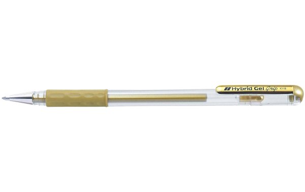 pentel Gelschreiber Hybrid Grip 0.4 mm, Gold