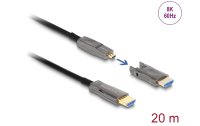 Delock Optisches Kabel 5 in 1 HDMI, 20 m, 8K 60 Hz, aktiv
