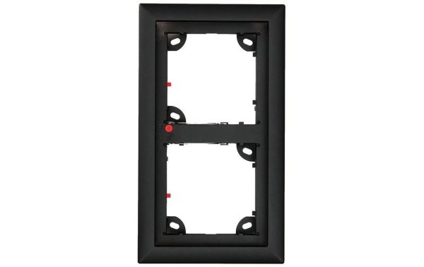 Mobotix Montagerahmen MX-OPT-Frame-2-EXT-BL 2 Module, schwarz