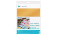 Silhouette Stickerpapier Designpapier Mehrfarbig