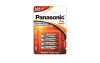 Panasonic Batterie Pro Power AAA-Alkali 4 Stück
