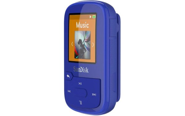 SanDisk MP3 Player Clip Sport Plus 32 GB Blau