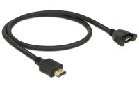 Delock Kabel HDMI – HDMI, 0.5m 4K/30Hz, zum Einbau,...