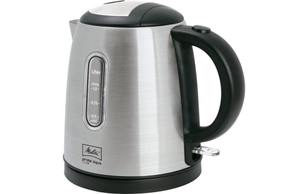 Melitta Wasserkocher Prime Aqua mini Top Edelstahl/Schwarz