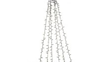 Konstsmide LED Baummantel mit Ring 6 Stränge, 660...