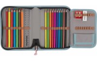 Lässig Schulthek-Set Boxy Unique Speckles Mehrfarbig, 7-teilig