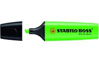 STABILO Textmarker Boss Original 10 Stück, Grün