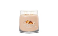 Yankee Candle Signature Duftkerze Pumpkin Maple Crème Caramel Signature Medium Jar