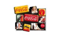 Nostalgic Art Magnet-Set Coca-Cola 9 Stück, Mehrfarbig