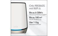 Netgear RBS860 Orbi Tri-Band WiFi 6 Mesh System...