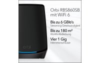 Netgear RBS860B Orbi Tri-Band WiFi 6 Mesh System...