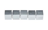Sigel Haftmagnet SuperDym Cube-Design 5 x 11 mm Silber, 5...