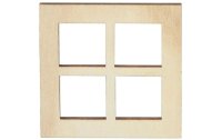 HobbyFun Mini-Haus Fenster 3 Stück