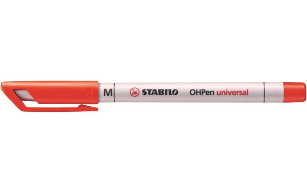 STABILO Folienstift OHPen Universal NonPermanent M Rot