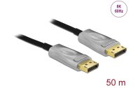 Delock Optisches Kabel DisplayPort - DisplayPort, 50 m, 8K 60 Hz