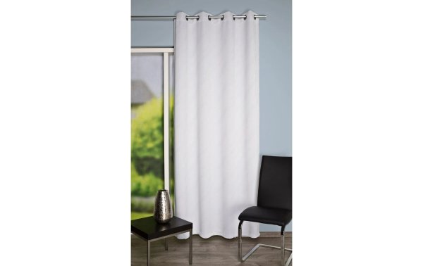 Stotz Decor AG Verdunklungsvorhang Galaxy 135 x 245 cm, Weiss