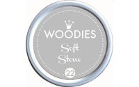 Woodies Stempelkissen 35 mm Soft Stone, 1 Stück