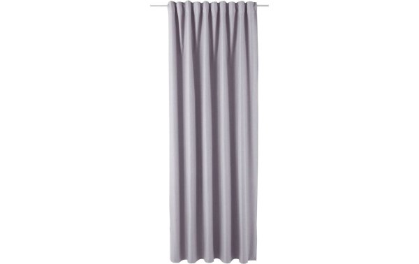 Stotz Decor AG Nachtvorhang mit Faltenband Pinna 245 x 140 cm, Grau