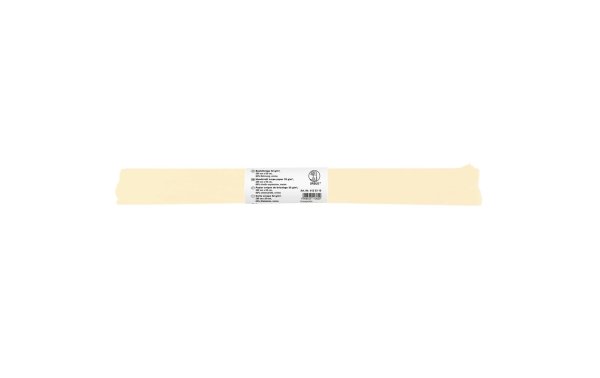 URSUS Krepppapier 50 cm x 2.5 m, 32 g/m², Creme