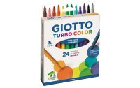 Giotto Filzstift Turbo Color Mehrfarbig 24 Stück
