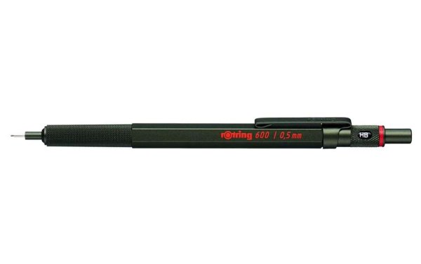 Rotring Minenbleistift 600 Metallic 0.5 mm, Dünkelgrün