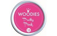 Woodies Stempelkissen 35 mm Pretty Pink, 1 Stück
