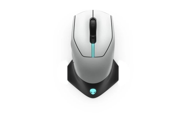DELL Gaming-Maus Alienware AW610M Lunar Light