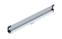Delock Hutschiene/DIN Rail 35 x 7.5 mm, 50 cm aus Stahl