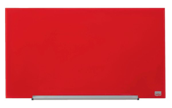 Nobo Magnethaftendes Glassboard Impression Pro 85", Rot