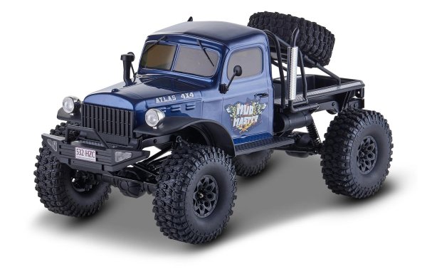 RocHobby Scale Crawler Atlas Mud Master 4WD Blau, ARTR, 1:10