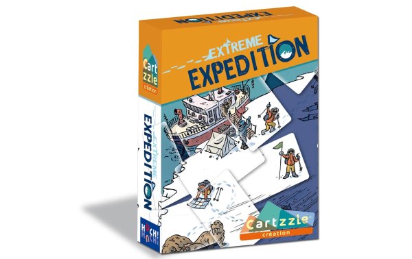 HUCH! Familienspiel Cartzzle – Extreme Expedition