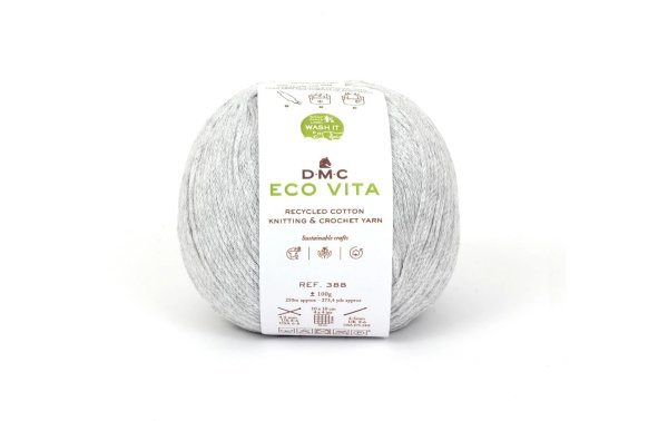DMC Wolle Eco Vita 100 g, Hellgrau