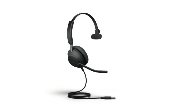 Jabra Headset Evolve2 40 SE Mono MS Schwarz, USB-A