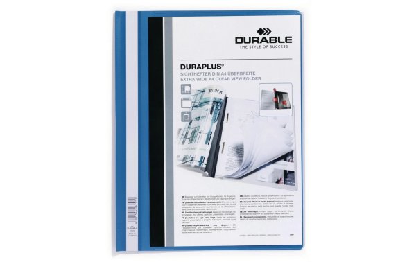 DURABLE Schnellhefter Duraplus Blau