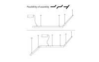 Paulmann URail Cable Feed Suspension, Chrom