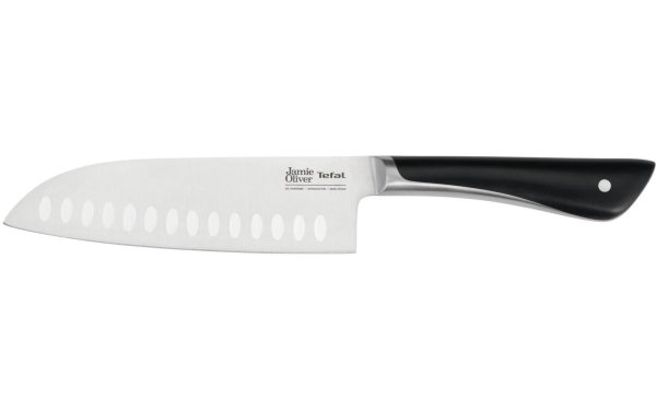 Tefal Santokumesser Jamie Oliver 16.5 cm, Schwarz