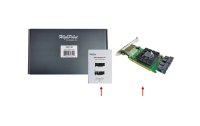 Highpoint RAID-Controller SSD7184 2x 8643, 2x 8644, PCI-Ex16v3
