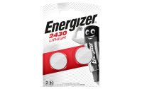 Energizer Knopfzelle Lithium CR 2430 2 Stück