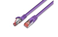 Wirewin Patchkabel  Cat 6, S/FTP, 0.25 m, Violett