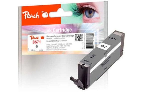 Peach Tinte Canon CLI-571GY Grey