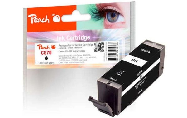 Peach Tinte Canon PGI-570BK Black