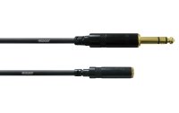Cordial Audio-Kabel 6.3 mm Klinke - 3.5 mm Klinke 0.15 m