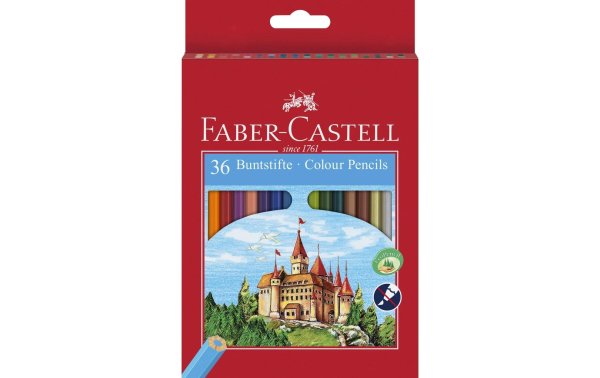 Faber-Castell Farbstifte Castle Eco 36 Stück
