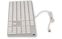 LMP Tastatur KB-1843 Silber, CH-Layout mit Ziffernblock