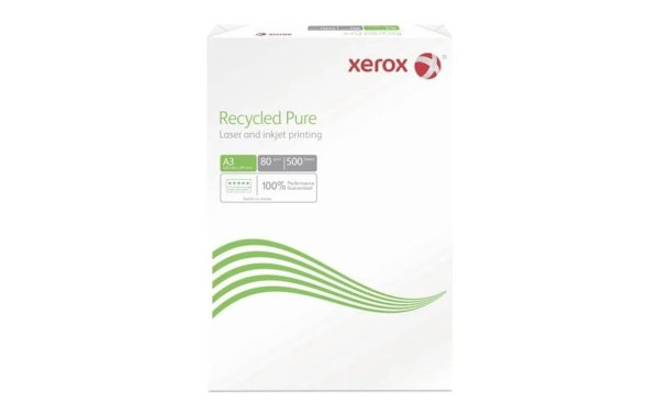 Antalis Kopierpapier Xerox Recycled Pure A3, 80 g/m²,  500 Stück