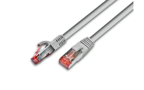 Wirewin Patchkabel  Cat 6, S/FTP, 4 m, Grau