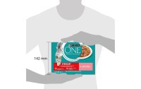 Purina ONE Nassfutter STERILCAT in Sauce Lachs/Karotten, 8 x 85g