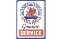 Nostalgic Art Schild Vauxhall-Genuine Service 30 x 40 cm,...