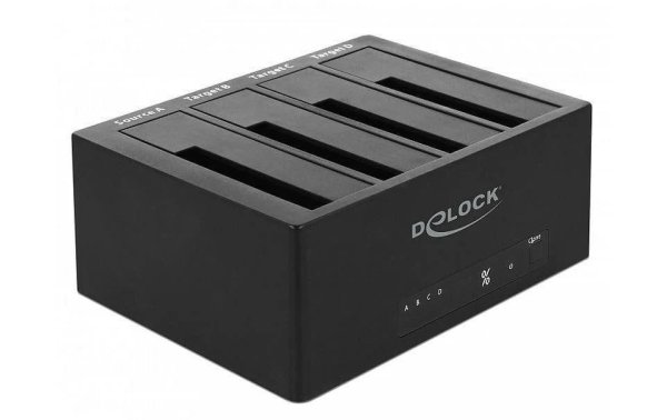 Delock Docking- und Klonstation 64063  für 4x SATA HDD / SSD