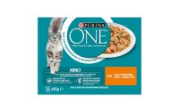 Purina ONE Nassfutter ADULT in Sauce Huhn/Bohnen, 12 x 85g